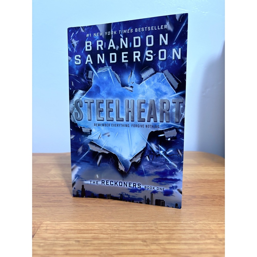Steelheart Brandon Sanderson English Paperback 1st Edition 6th Printing